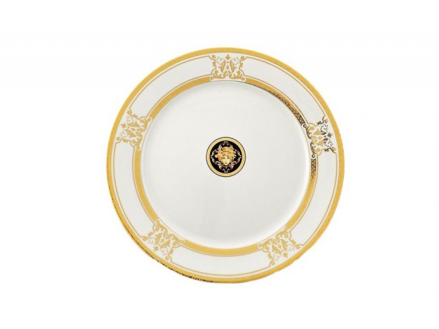 Блюдо круглое мелкое Leander Версаче A126 30см