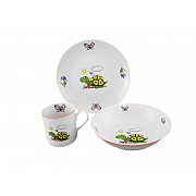 Детский набор посуды Leander Черепаха 3 предмета