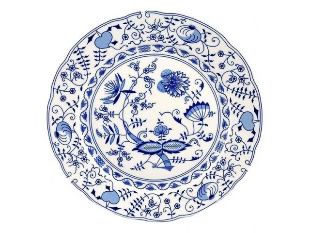 Набор тарелок мелких Leander Мэри-Энн Луковый рисунок 25 см 6 шт