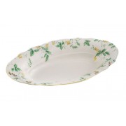 Корзина для хлеба Leander Мэри-Энн Зеленые цветы 33см