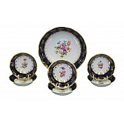 Набор салатников Leander Мэри-Энн Кобальт 0086 7 предметов