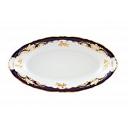 Блюдо овальное Leander Соната Кобальт 1457 23см