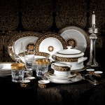Чайно-столовый сервиз Leander Сабина Версаче на 6 персон 40 предметов