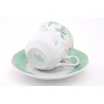Сервиз чайный Leander Мэри-Энн Зеленые цветы на 6 персон 15 предметов
