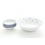 Набор салатников Leander Мэри-Энн Синие цветы 7 предметов