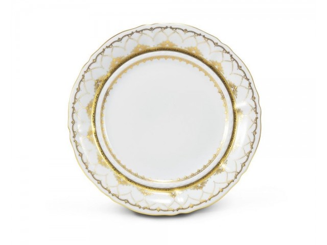 Тарелка десертная 19см Соната Золотое кружево Leander