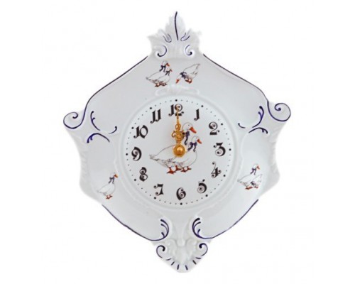 Часы настенные гербовые Leander Мэри-Энн Гуси 27см