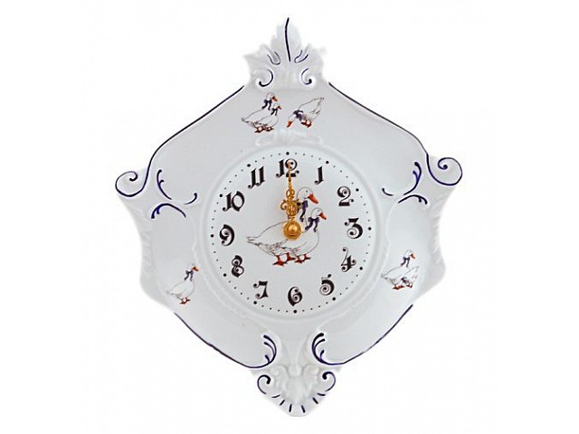 Часы настенные гербовые Leander Мэри-Энн Гуси 27см