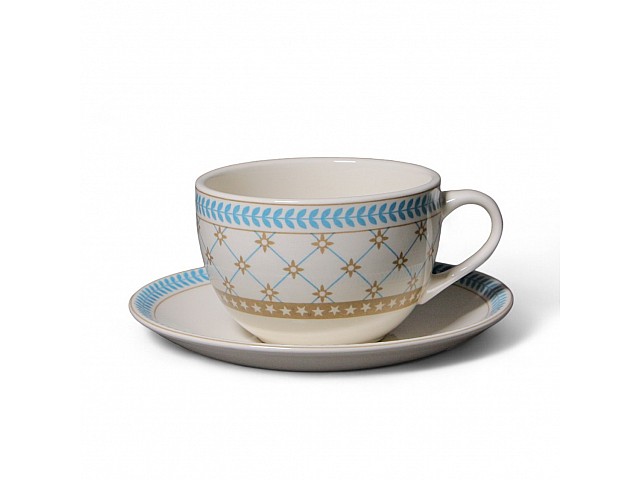 Чашка 240 мл с блюдцем 14,5 см Tealstar Claytan