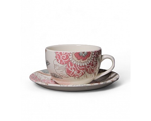 Чашка 240 мл с блюдцем 14,5 см Alisa Claytan
