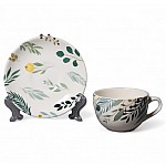 Чашка 240 мл с блюдцем 14,5 см Ashland Claytan