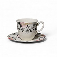 Чашка 240 мл с блюдцем 15,8 см Jasper Claytan