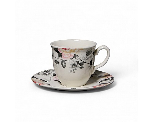 Чашка 240 мл с блюдцем 15,8 см Jasper Claytan