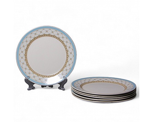 Набор десертных тарелок 21 см на 6 персон Tealstar Claytan