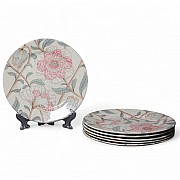 Набор десертных тарелок 21 см на 6 персон Alisa Claytan