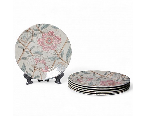 Набор десертных тарелок 21 см на 6 персон Alisa Claytan