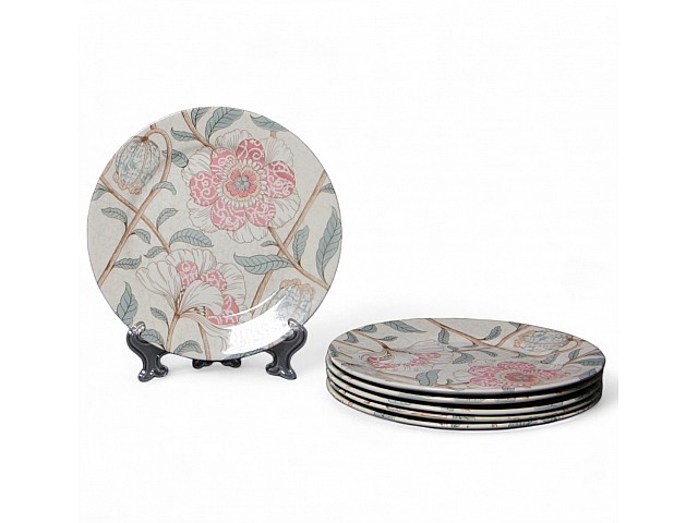 Набор десертных тарелок 21 см на 6 персон Alisa Claytan