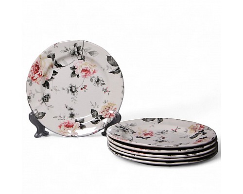 Набор десертных тарелок 19 см на 6 персон Jasper Claytan