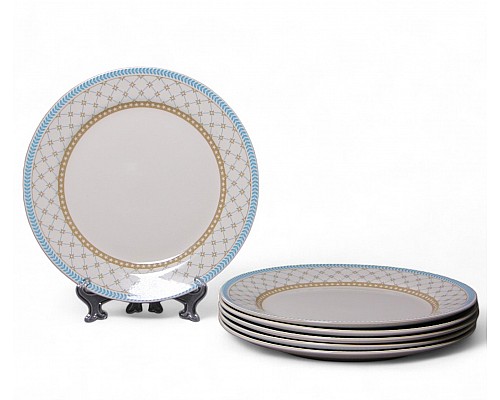 Набор обеденных тарелок 27 см на 6 персон Tealstar Claytan