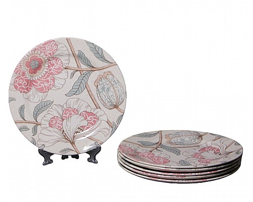 Набор обеденных тарелок 27 см на 6 персон Alisa Claytan