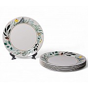 Набор обеденных тарелок 27 см на 6 персон Ashland Claytan