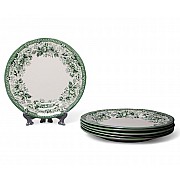 Набор обеденных тарелок 26 см на 6 персон DIANA Rose Jade Green Claytan