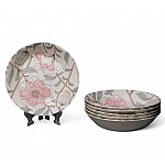 Набор глубоких тарелок 20 см на 6 персон Alisa Claytan