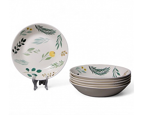 Набор глубоких тарелок 20 см на 6 персон Ashland Claytan Набор глубоких тарелок 20 см на 6 персон Ashland Claytan