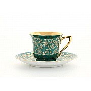 Чашка высокая с блюдцем Leander Виндзор B341 0,1 л