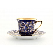 Чашка высокая с блюдцем Leander Виндзор C341 0,1 л