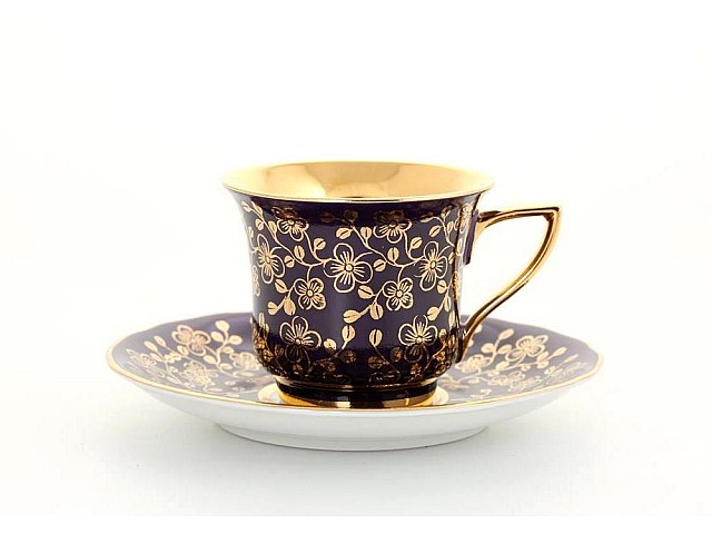 Чашка высокая с блюдцем Leander Виндзор D341 0,1 л