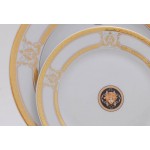 Набор тарелок мелких Leander Версаче A126 25 см 6 шт