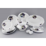 Сервиз столовый Leander Мэри-Энн 2408 Сливы на 6 персон 25 предметов