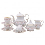 Сервиз кофейный Leander Соната Мелкие цветы на 6 персон 15 предметов