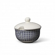 Сахарница с крышкой 370 мл Singapore Blue Claytan