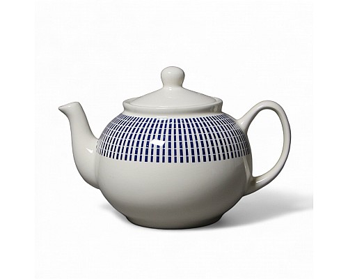Чайник с крышкой 1150 мл Singapore Blue Claytan