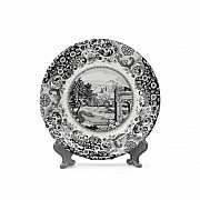 Тарелка десертная 19 см Rome Grey Claytan