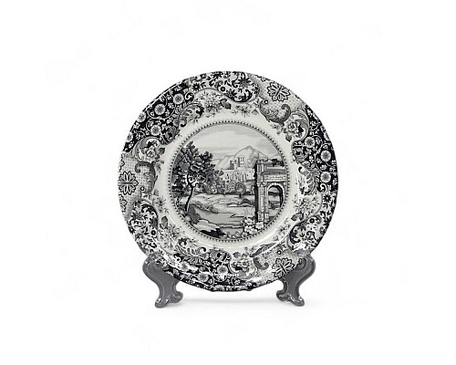 Тарелка десертная 19 см Rome Grey Claytan