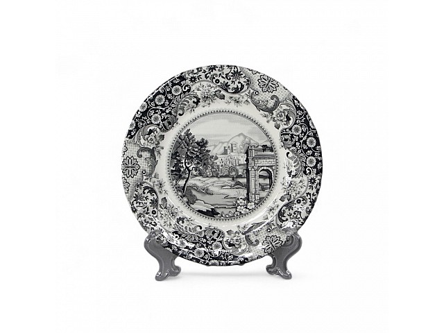 Тарелка десертная 19 см Rome Grey Claytan