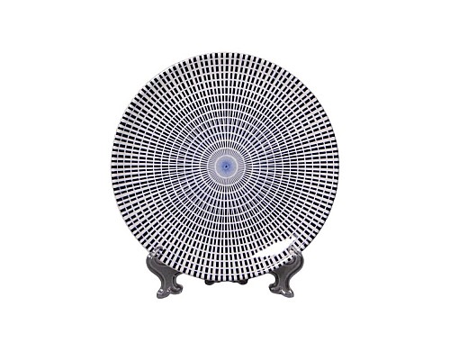 Тарелка десертная 21 см Singapore Blue Claytan