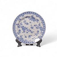 Тарелка десертная 19 см Rose Cluster Blue Claytan