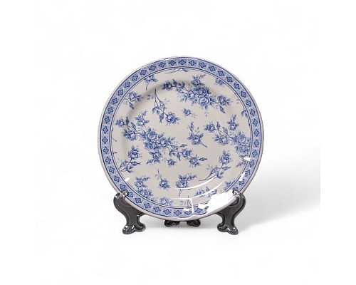 Тарелка десертная 19 см Rose Cluster Blue Claytan