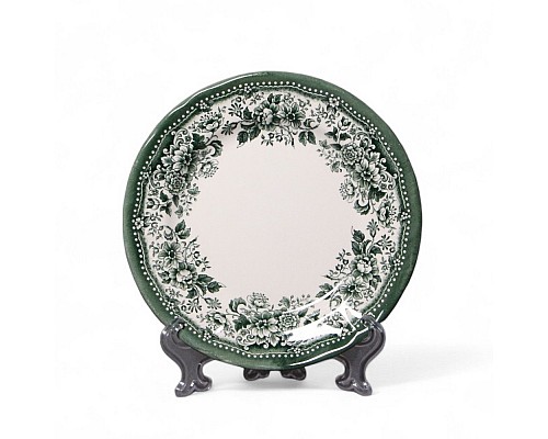 Тарелка десертная 19 см DIANA Rose Jade Green Claytan