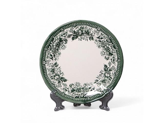 Тарелка десертная 19 см DIANA Rose Jade Green Claytan