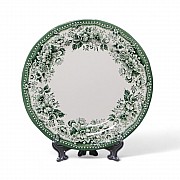 Тарелка обеденная 26 см DIANA Rose Jade Green Claytan