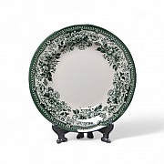 Тарелка глубокая 23 см DIANA Rose Jade Green Claytan