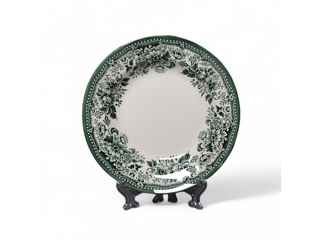 Тарелка глубокая 23 см DIANA Rose Jade Green Claytan