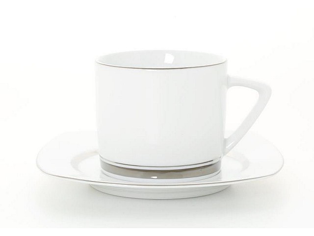 Набор чашек низких Leander Бьянка 0011 6 шт 0,2 л