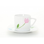 Набор чашек низких Leander Бьянка 1036 6 шт 0,2 л