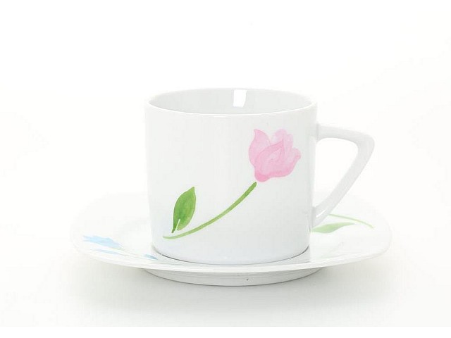 Набор чашек низких Leander Бьянка 1036 6 шт 0,2 л